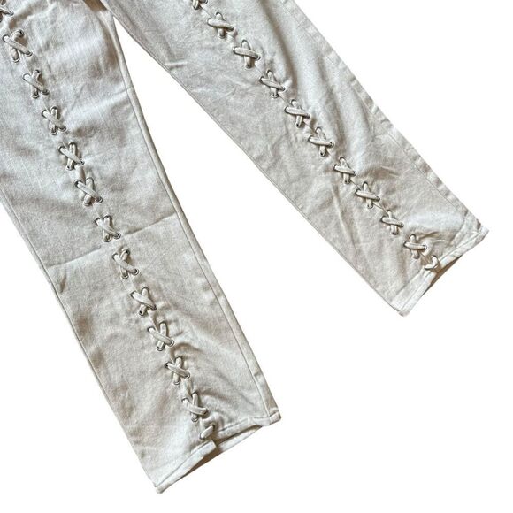 Revolve Emory Park Lace-Up Cotton Pants - Picture 4 of 9